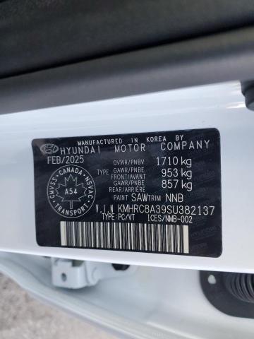 2025 HYUNDAI VENUE SEL - KMHRC8A39SU382137