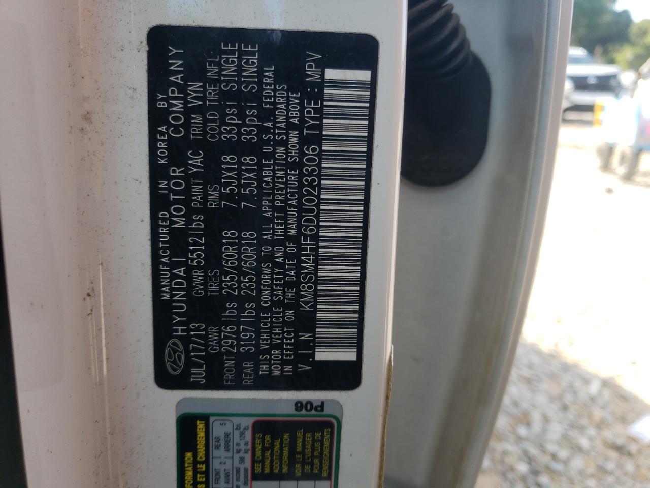 HYUNDAI SANTA FE GLS