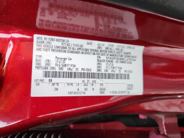 2014 FORD FOCUS TITA - 1FADP3N29EL279744