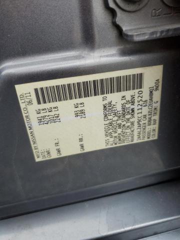 2012 NISSAN ALTIMA BAS #3303983687