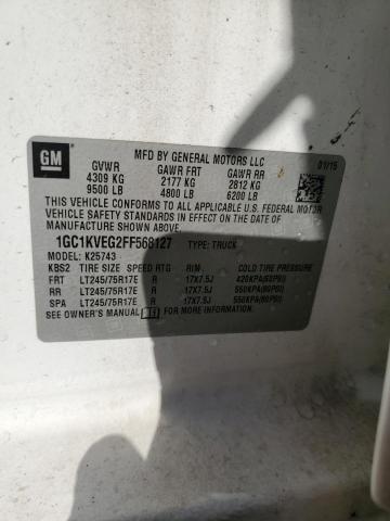 2015 CHEVROLET SILVERADO #3296938855