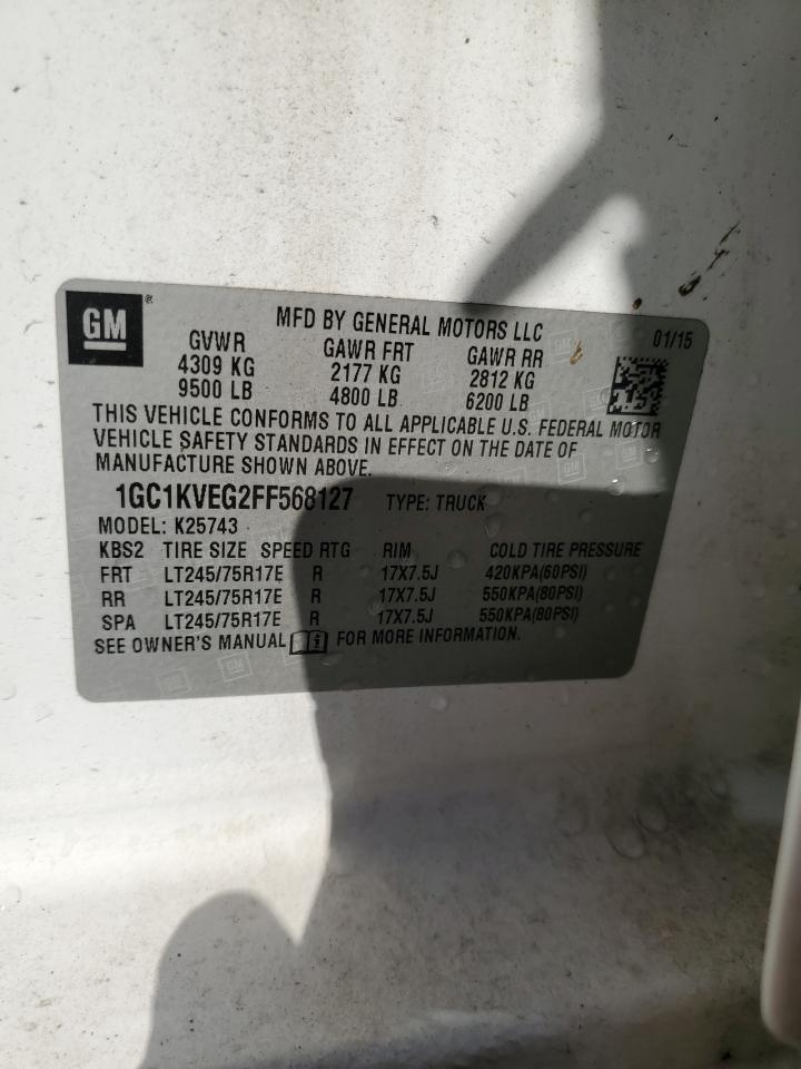 CHEVROLET SILVERADO K2500 HEAVY DUTY LT