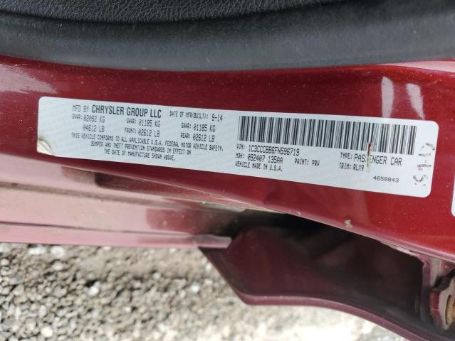 2015 CHRYSLER 200 S 1C3CCCBB6FN596719