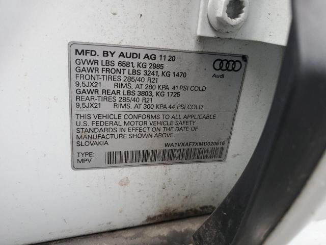 2021 AUDI Q7 PRESTIG #3296245515