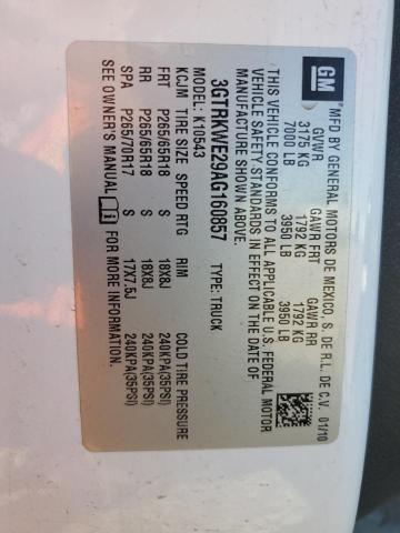 2010 GMC SIERRA K15 - 3GTRKWE29AG160857