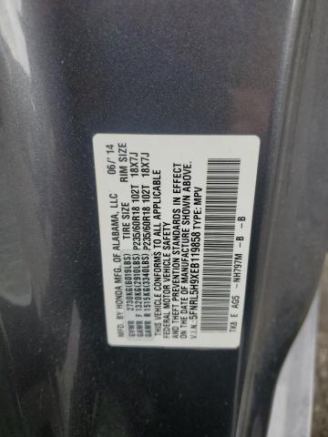 2014 HONDA ODYSSEY TO - 5FNRL5H9XEB119858