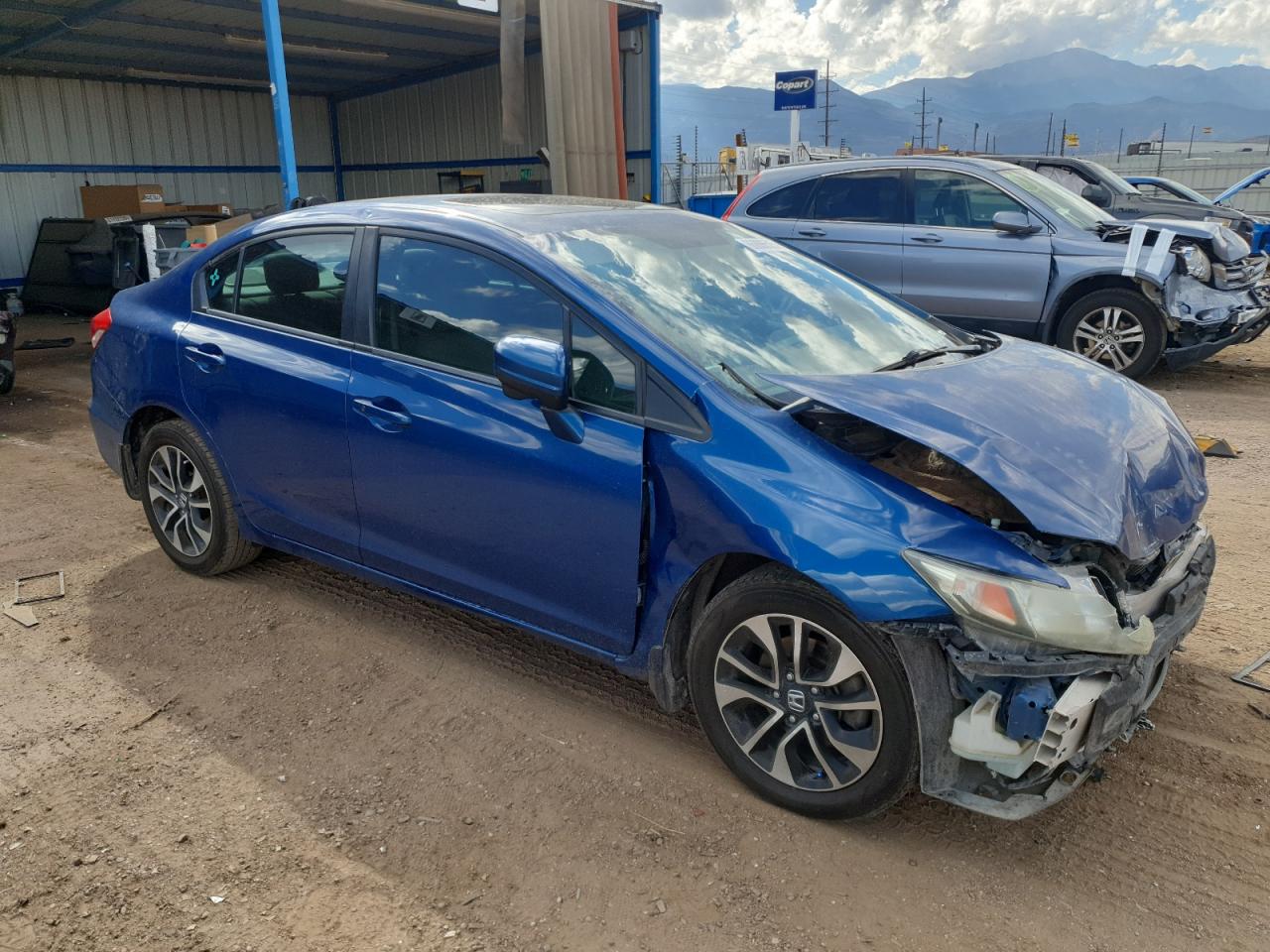 Lot #3302115127 2015 HONDA CIVIC EX