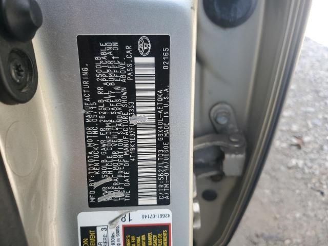 2015 TOYOTA AVALON XLE #3278618933