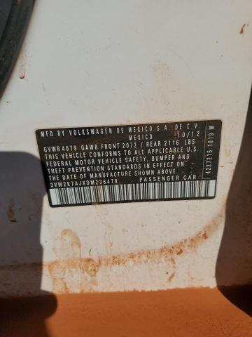 2013 VOLKSWAGEN JETTA BASE #3286647314