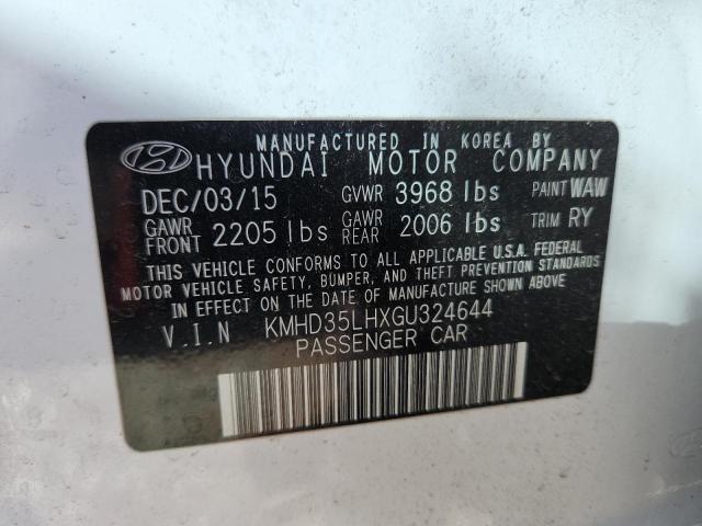2016 HYUNDAI ELANTRA GT #3286860221