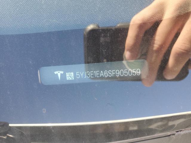 2025 TESLA MODEL 3 - 5YJ3E1EA6SF905059