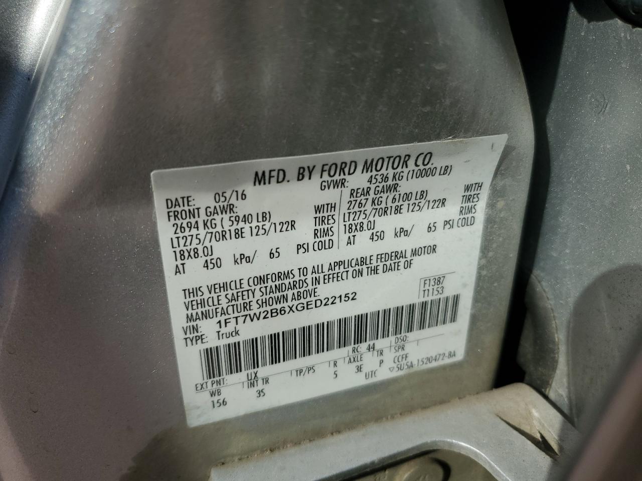 FORD F-250 SUPER DUTY