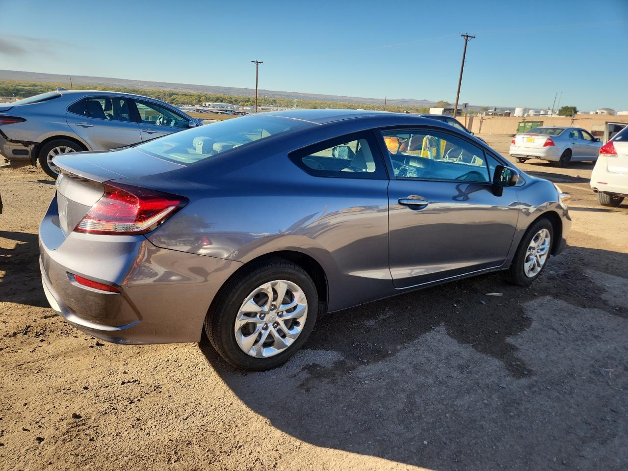 Lot #3310362953 2014 HONDA CIVIC LX