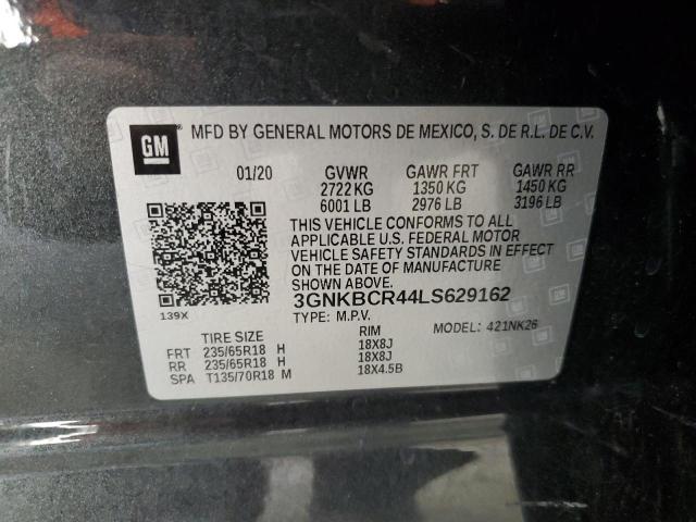 2020 CHEVROLET BLAZER 2LT - 3GNKBCR44LS629162