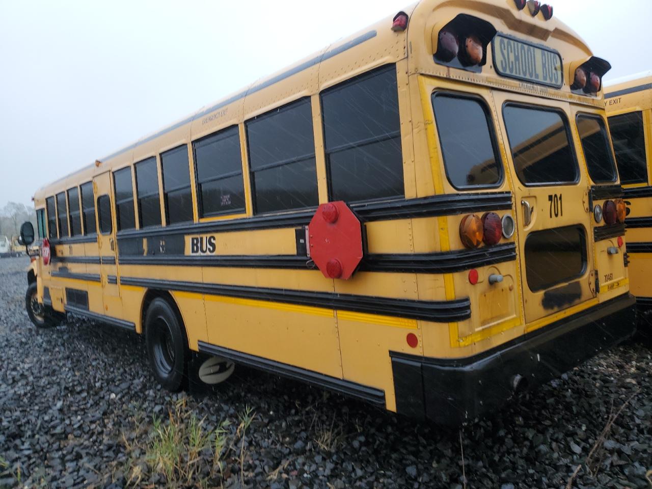 Lot #3276362829 2008 BLUE BIRD SCHOOL BUS