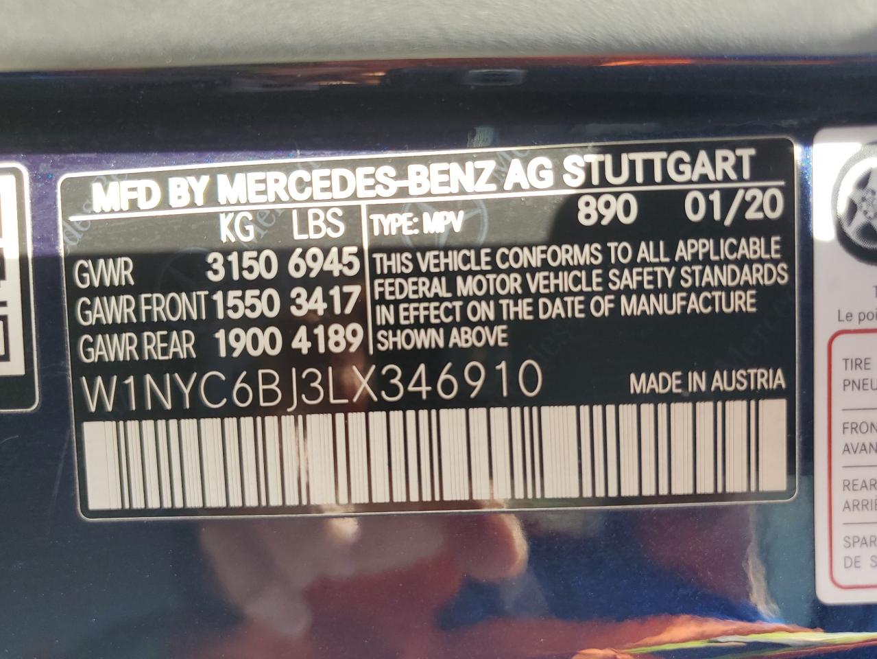 MERCEDES-BENZ G-CLASS 550