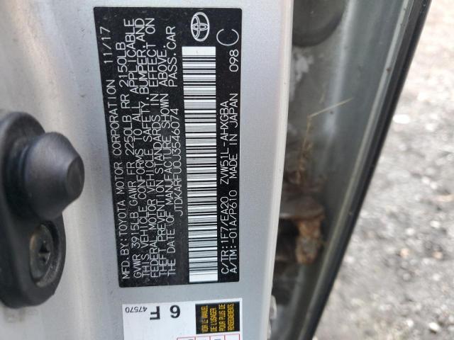 2018 TOYOTA PRIUS JTDKARFU0J3546074