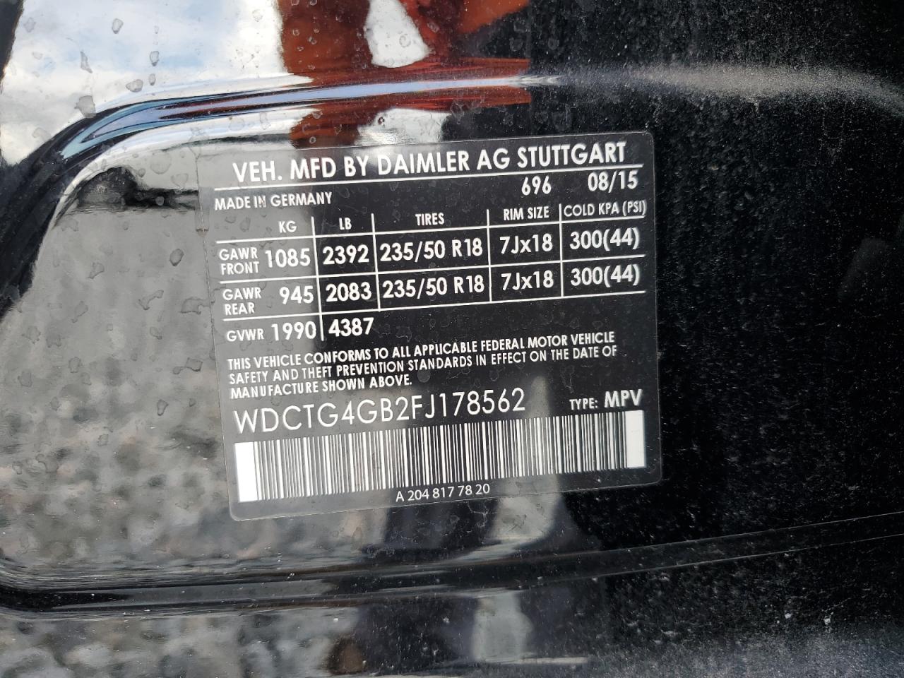 MERCEDES-BENZ GLA-CLASS 250 4MATIC