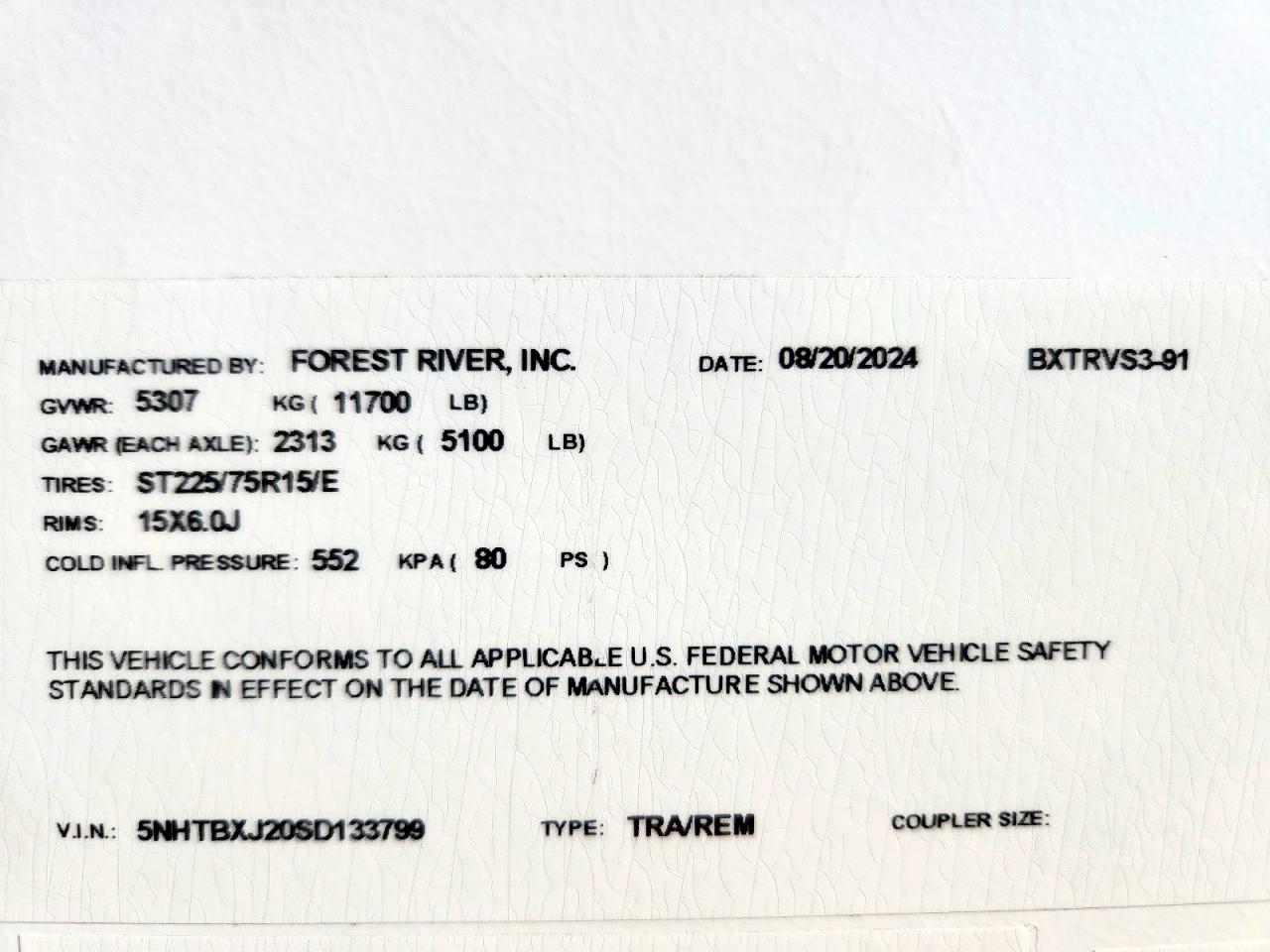 Lot #3265922545 2025 WILDWOOD IBEX