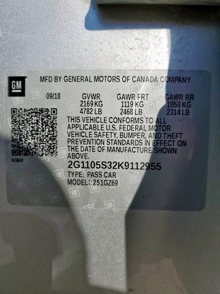 CHEVROLET IMPALA PREMIER