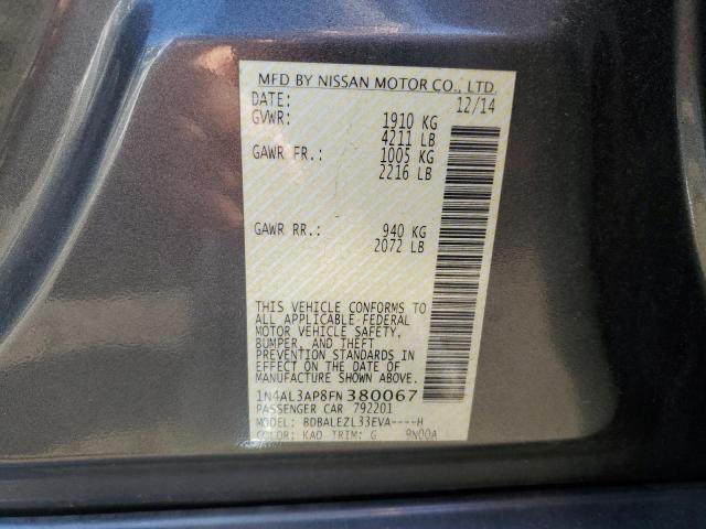 2015 NISSAN ALTIMA #3301749374