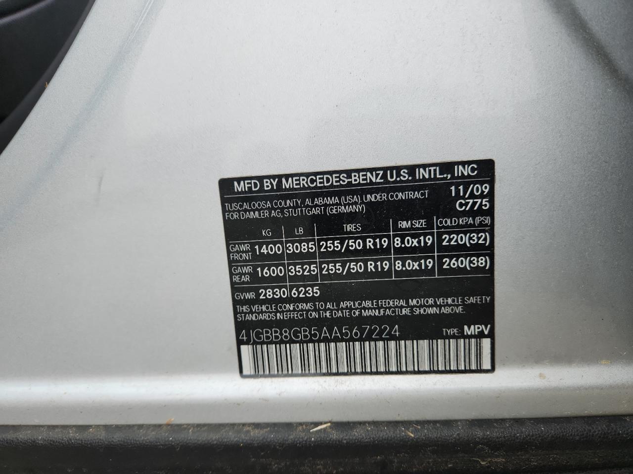 MERCEDES-BENZ M-CLASS 350 4MATIC