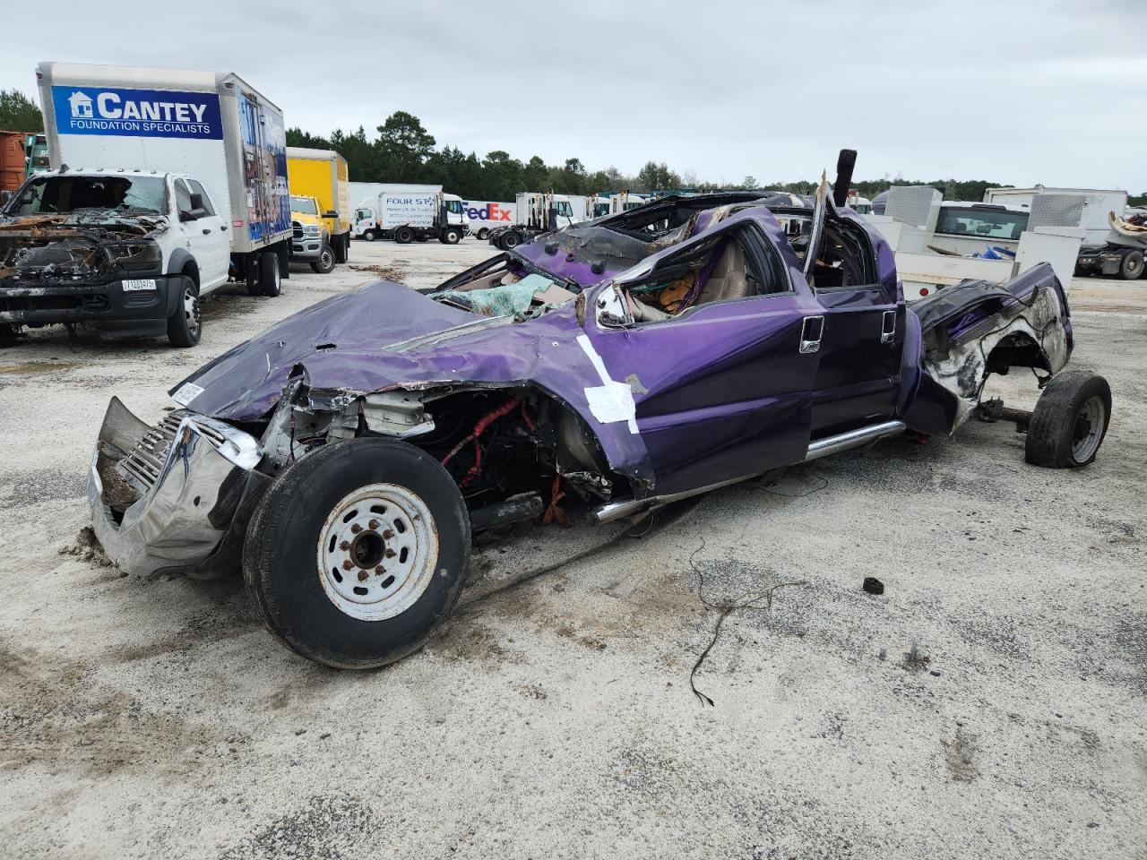 Lot #3282450257 1999 FORD F350 SUPER DUTY