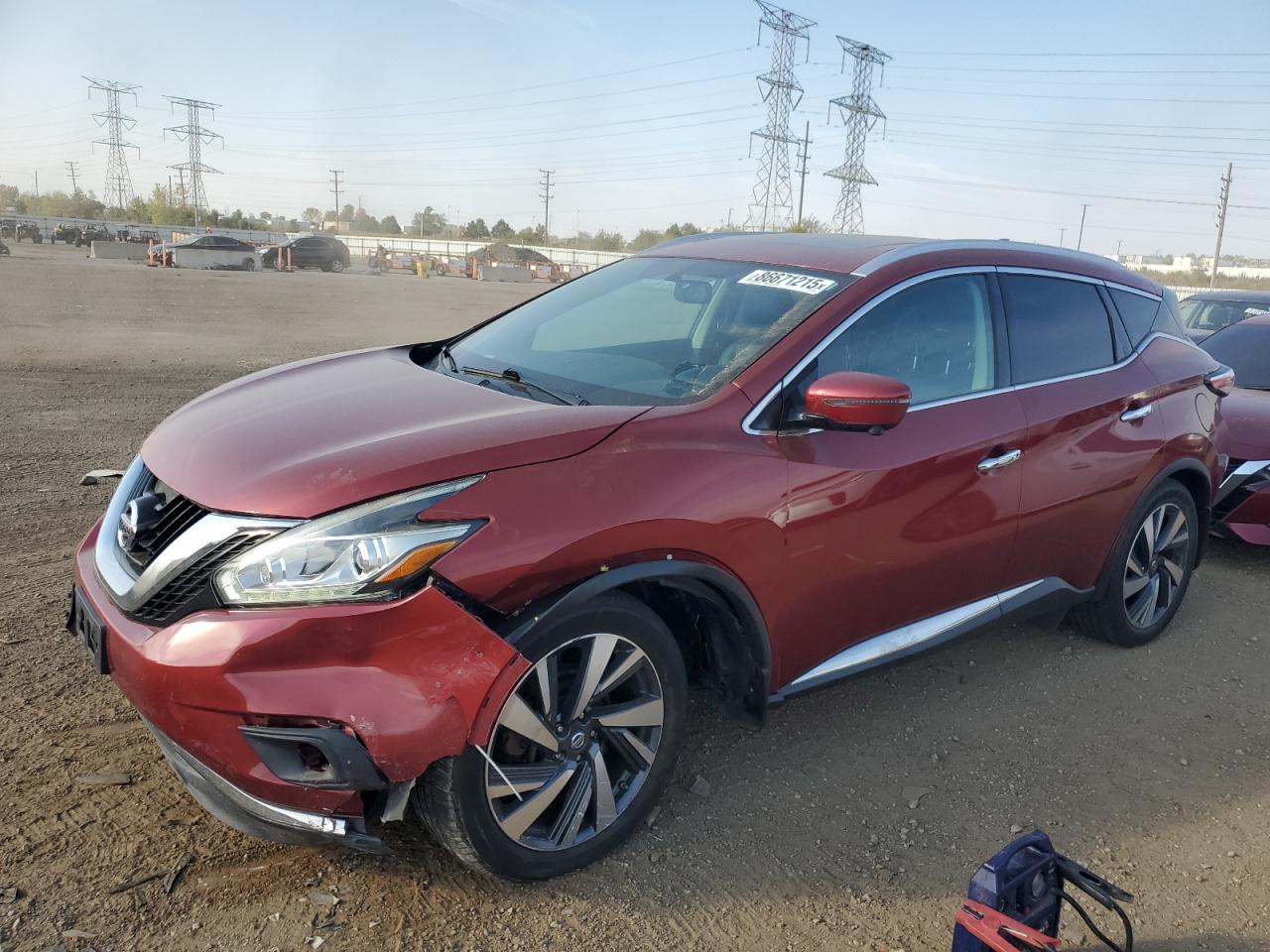 Lot #3302801894 2016 NISSAN MURANO S