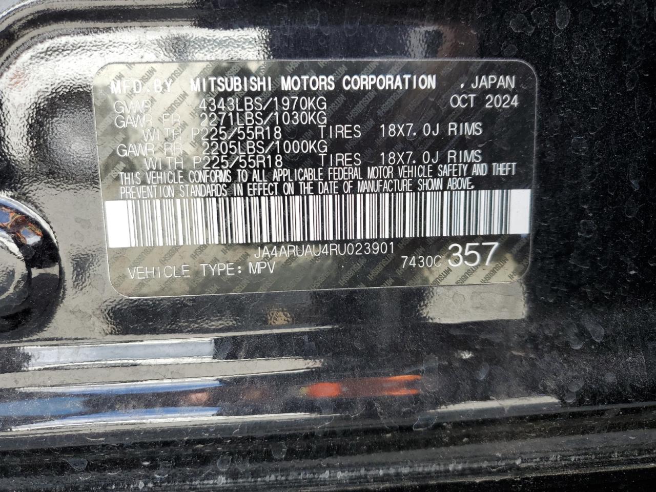 MITSUBISHI OUTLANDER S/SE