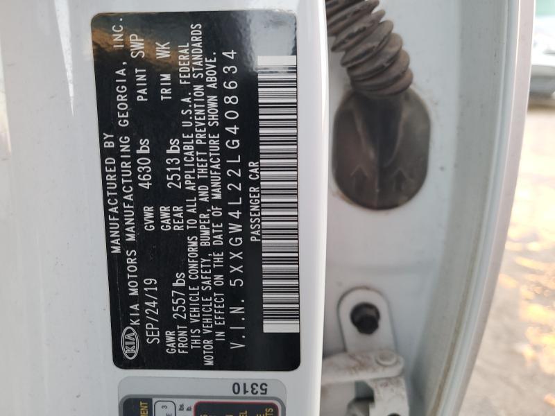 2020 KIA OPTIMA SX #3310586046