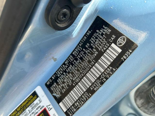 2013 TOYOTA CAMRY HYBR - 4T1BD1FK3DU078181