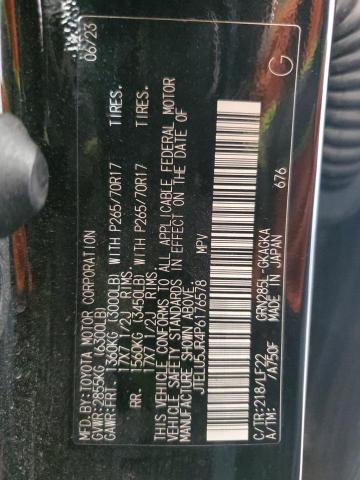 2023 TOYOTA 4RUNNER SE JTELU5JR4P6176578