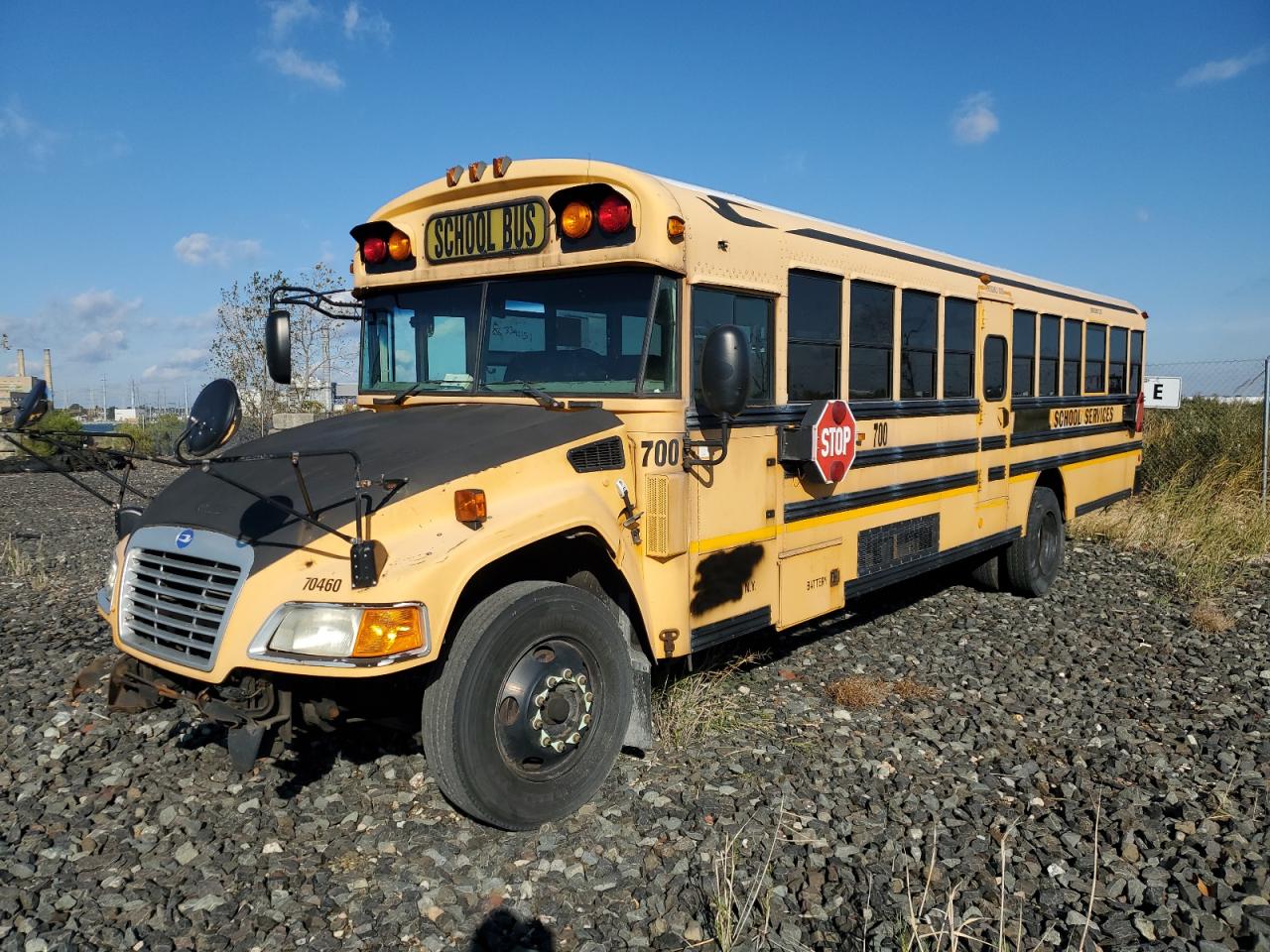 Lot #3269765717 2008 BLUE BIRD SCHOOL BUS
