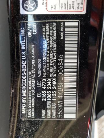 2015 MERCEDES-BENZ C 300 4MAT 55SWF4KB8FU006846