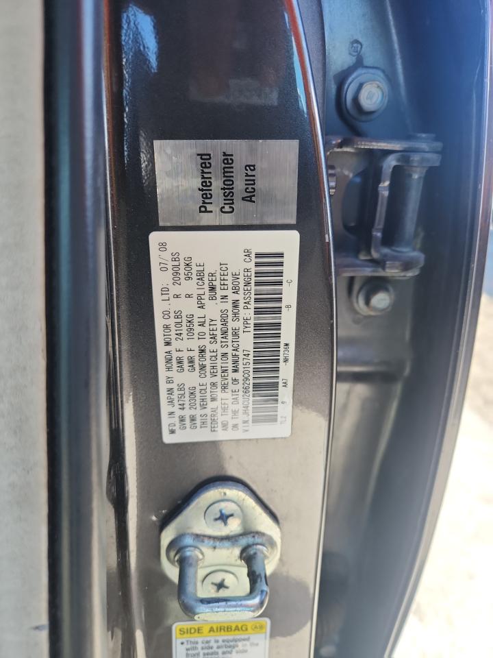 Lot #3280326987 2009 ACURA TSX