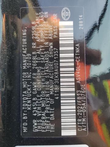 2010 TOYOTA CAMRY BASE - 4T1BF3EK8AU071357