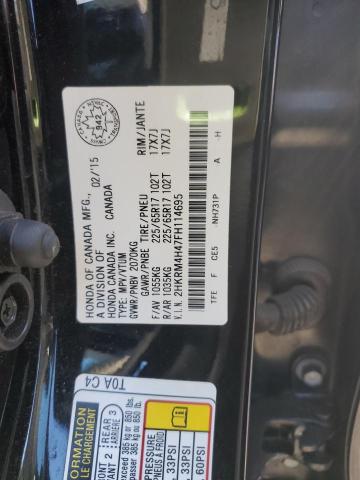 2015 HONDA CR-V SE 2HKRM4H47FH114695