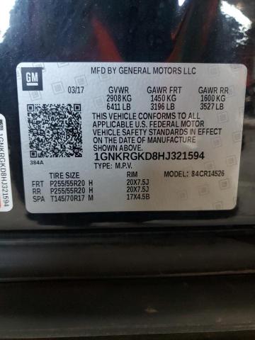 2017 CHEVROLET TRAVERSE LT #3303897707