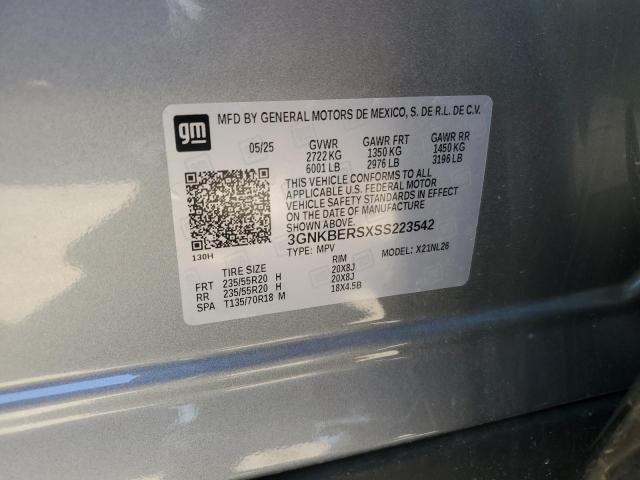 2025 CHEVROLET BLAZER RS - 3GNKBERSXSS223542