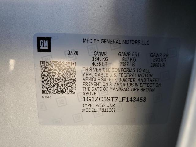 2020 CHEVROLET MALIBU LS #3260669647