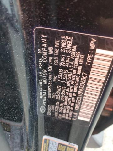 2022 HYUNDAI TUCSON LIMITED #3301835389