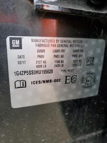 2017 BUICK LACROSSE 1G4ZP5SS0HU195628
