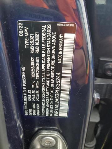 2023 PORSCHE MACAN S - WP1AG2A53PLB35244