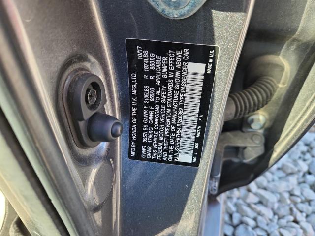 2018 HONDA CIVIC EX #3279581296