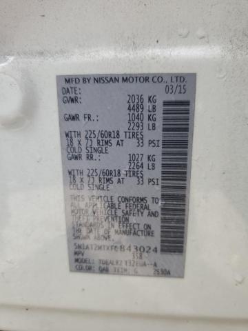 2015 NISSAN ROGUE S 5N1AT2MTXFC843024