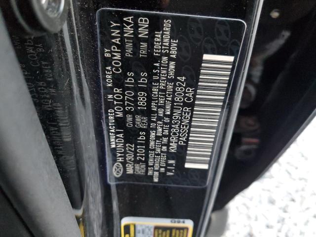 2022 HYUNDAI VENUE SEL - KMHRC8A39NU180824