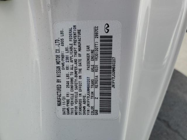 2022 INFINITI Q60 RED SPORT 400 #3304022610