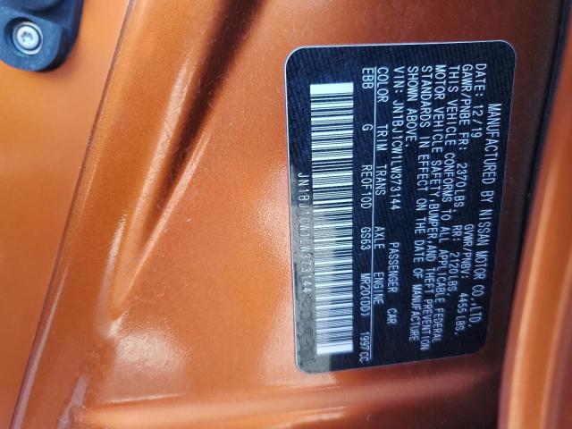 2020 NISSAN ROGUE SPOR JN1BJ1CW1LW373144