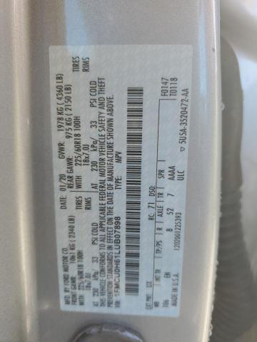 2020 FORD ESCAPE SEL #3281631394