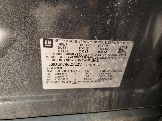 2018 GMC TERRAIN SL - 3GKALMEV6JL240220